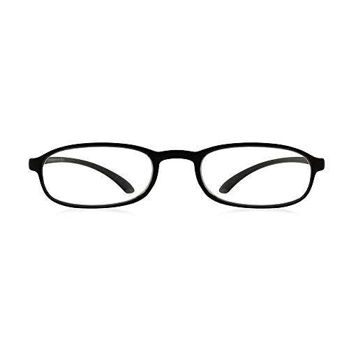 Gabriel + Simone Unisex Reading Glasses Maxime Black +2.75