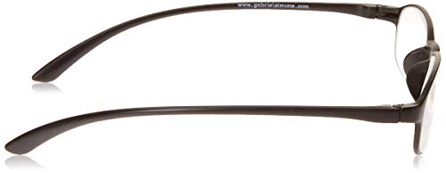 Gabriel + Simone Unisex Reading Glasses Maxime Black Fade +2.50