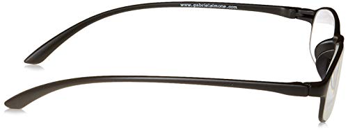 Gabriel + Simone Unisex Reading Glasses Maxime Black Fade +2.50