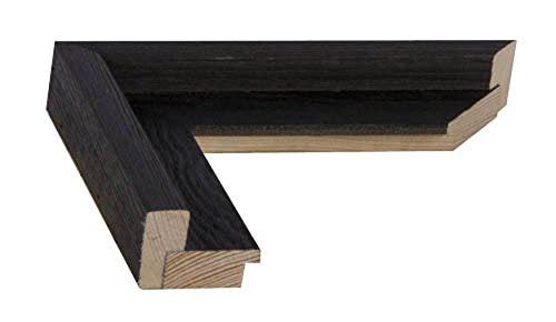 8x12 Picture Frames - Barnwood Frames - Appalachian Series (Rustic Black)