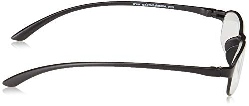 Gabriel + Simone Unisex Reading Glasses Maxime Black Fade +2.50