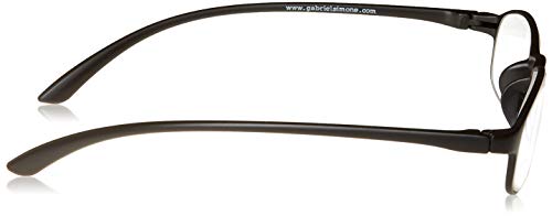 Gabriel + Simone Unisex Reading Glasses Maxime Black Fade +2.50