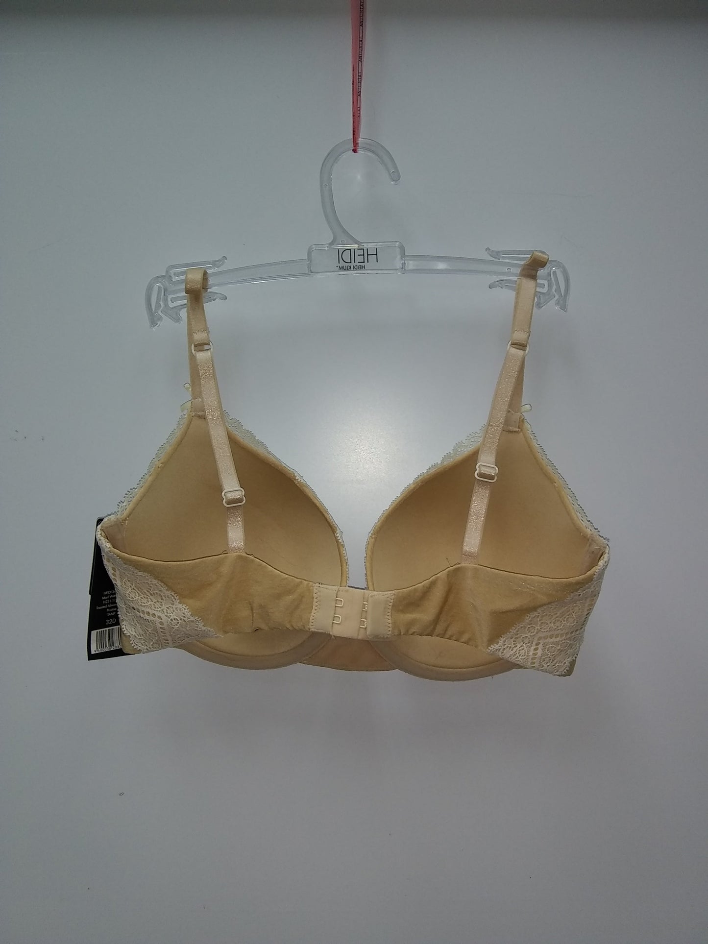 Heidi Klum Smooth Marl Lace T-Shirt Bra, Almond 32D