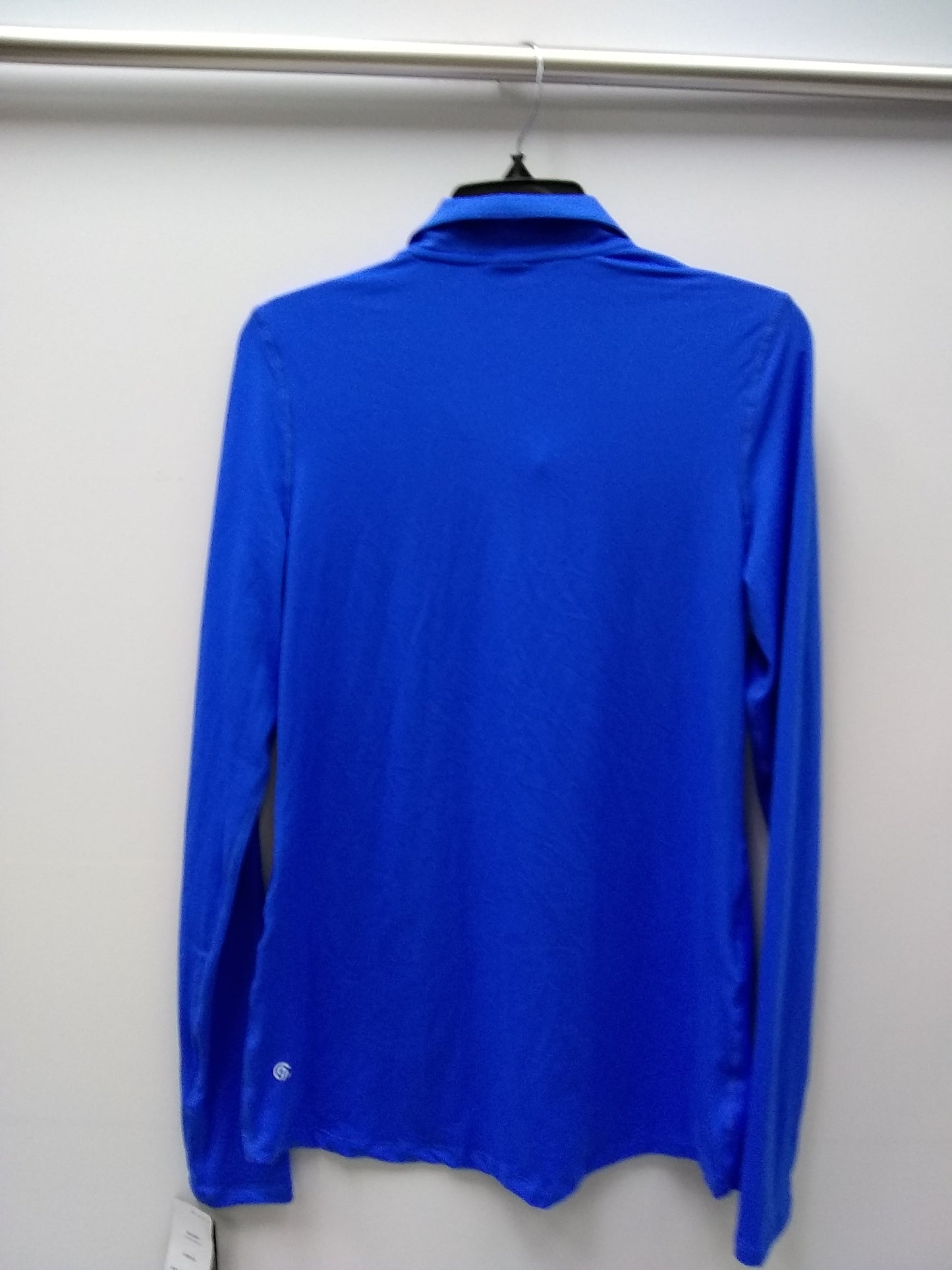 CHAMPION WOMEN'S ZIP MOCKNECK PULLOVER, BLUE, MEDIUM
