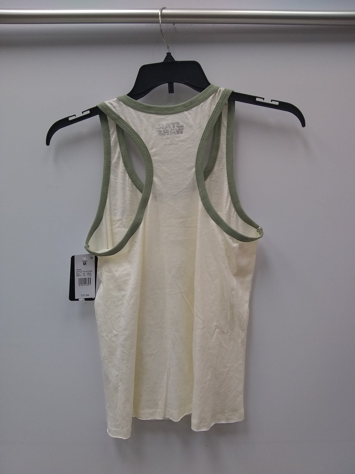 STAR WARS TANK TOP, WHITE, SIZE MEDIUM