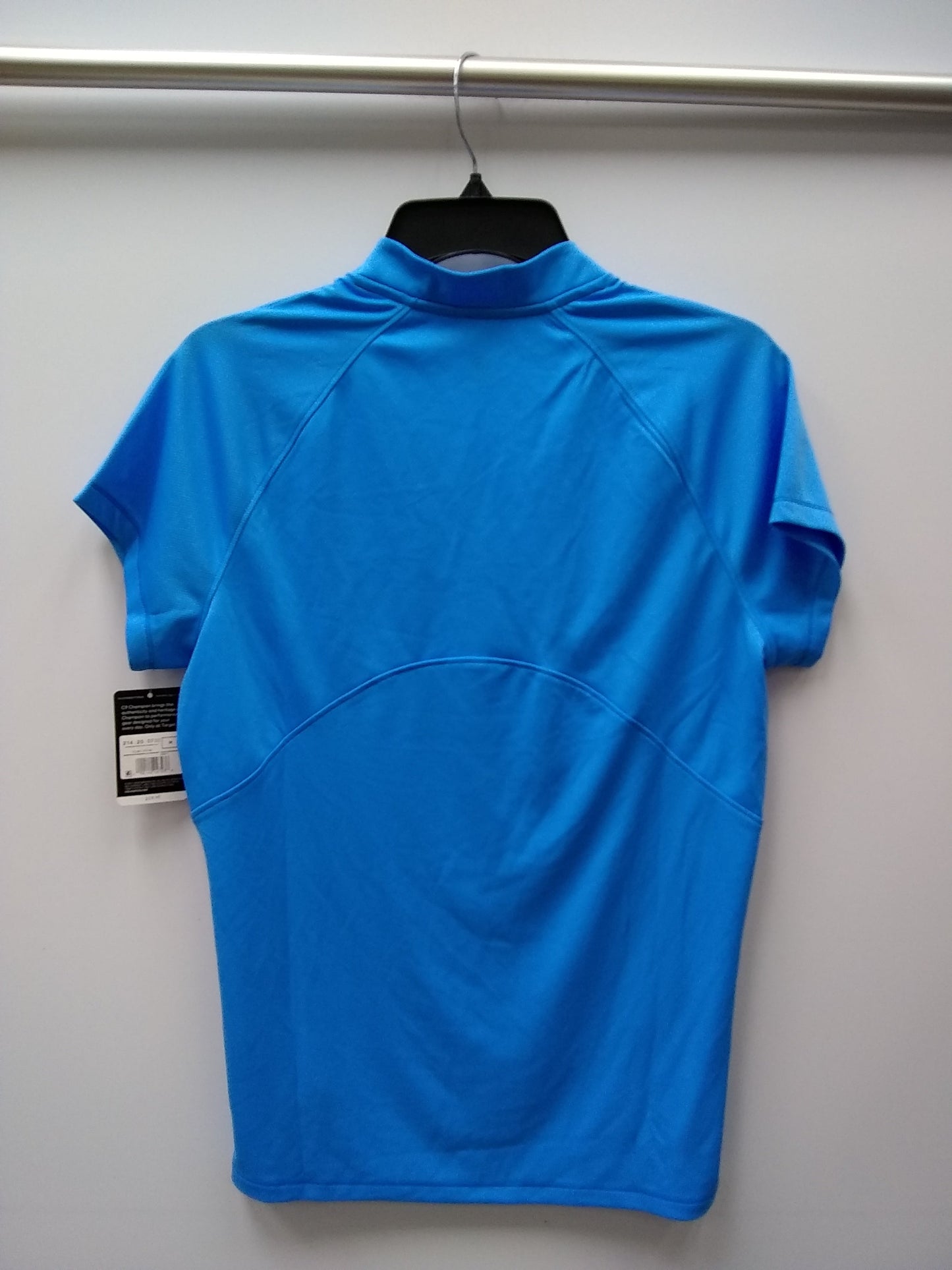 CHAMPION VNECK COLLARED ATHLETIC SHIRT HYDRO M