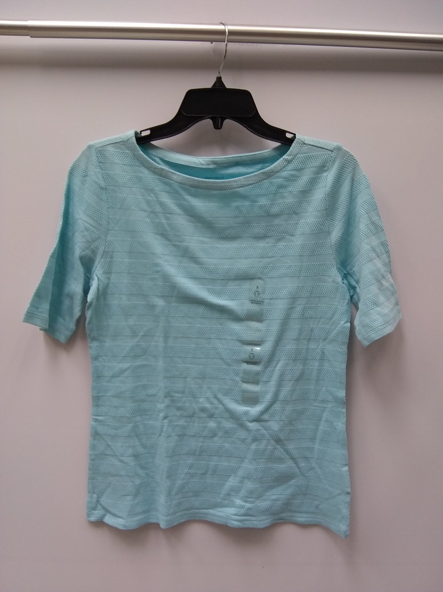 CHARTER CLUB WOMAN TOP ANGEL BLUE SMALL