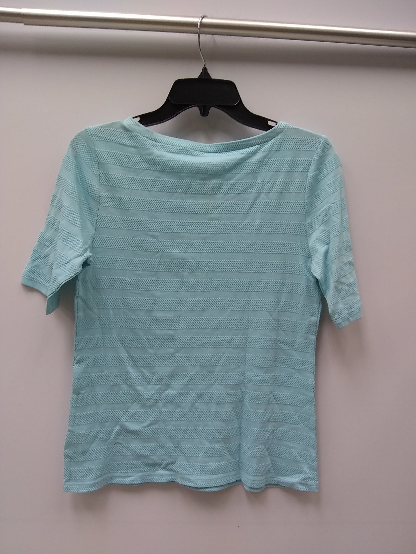 CHARTER CLUB WOMAN TOP ANGEL BLUE SMALL