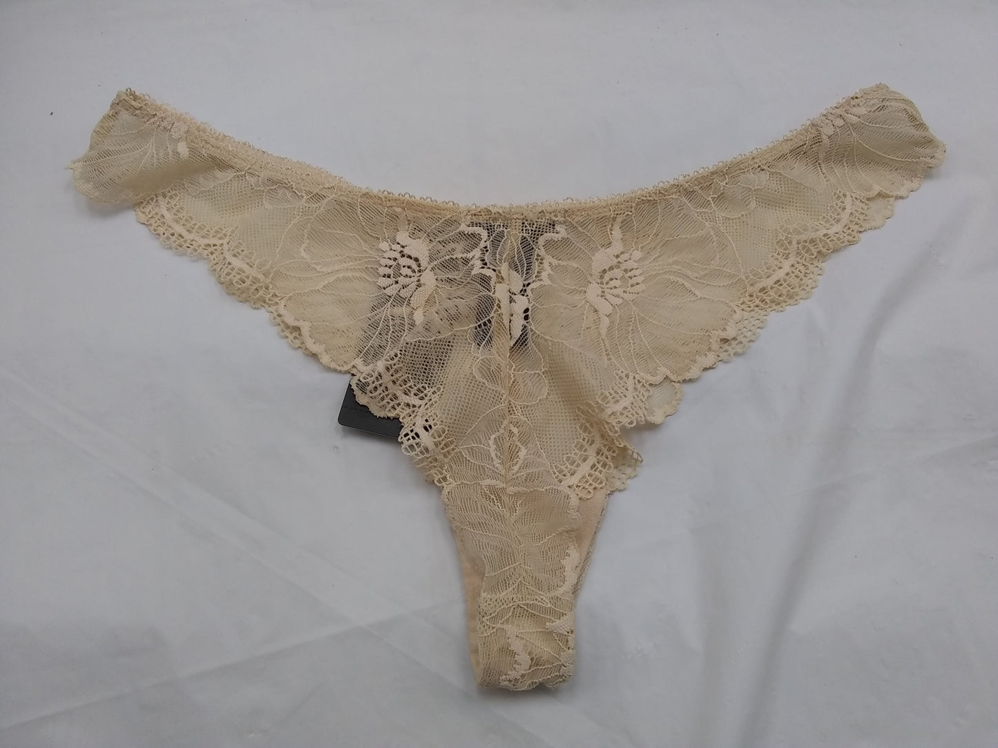 Heidi Klum Intimates Sabine Thong H37-1113 Cream Tan L