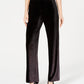 ALFANI Foil Velvet Wide Leg Pants Black