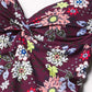 Anne Cole In Full Bloom Underwire Front Twist Shirred Tankini Top, 36B/34C