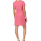 Maison Jules Women's Scalloped Sheath Dress, Blossom Pink, 14