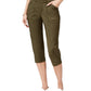Lee Platinum Cropped Colored Pants Moss 2