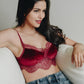Velvet and Lace Half Cami