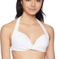 Jets by Jessika Allen Women's Jetset 50's Moulded Bikini Top Swimsuit, White, US 8 / AUS 12