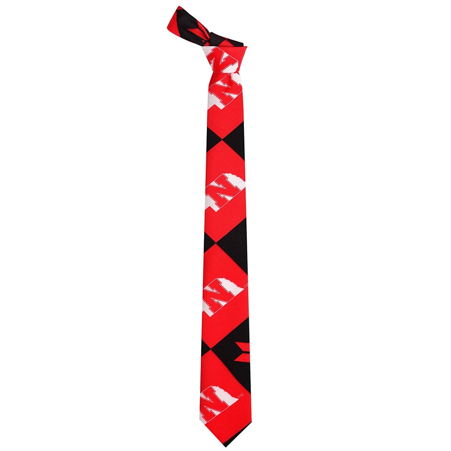 Nebraska Patches Business Printed Tie - Mens