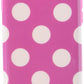Eagle Cell iPhone 6 Hybrid Silicone Case - Retail Packaging - Polka Dots/White/Pink