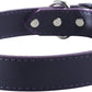OmniPet Signature Leather Pet Collar, Purple, 3/4 by 20