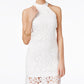 Crystal Doll Juniors Lace Bodycon Dress White 5