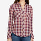 WILLIAM RAST Mercer Cotton Plaid Shirt Multi Down XL