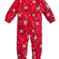 Family Pajamas 1-Pc Reindeer Footed Pajamas, Reindeer 18 months - NEW WITHOUT TAG