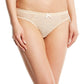 Heidi by Heidi Klum French-Cut Lace Thong H37-1166 Toasted AlmondPristine- Nude XS