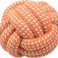 SMALLLEE_LUCKY_STORE XCW0021 Pet Rope Ball Classic Chew Toy for Dogs, Multicolor, Large