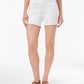 Style Co Frayed-Hem Denim Shorts Bright White 18