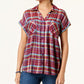 STYLE & CO. 2 POCKET BUTTON DOWN SHIRT HEIRLOOM CHECKS  PXL