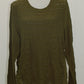 Style Co High-Low Contrast Sweater Ivy XL