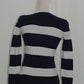 Charter Club Stripe-Stitch Sweater Intrepid Blue Combo PM
