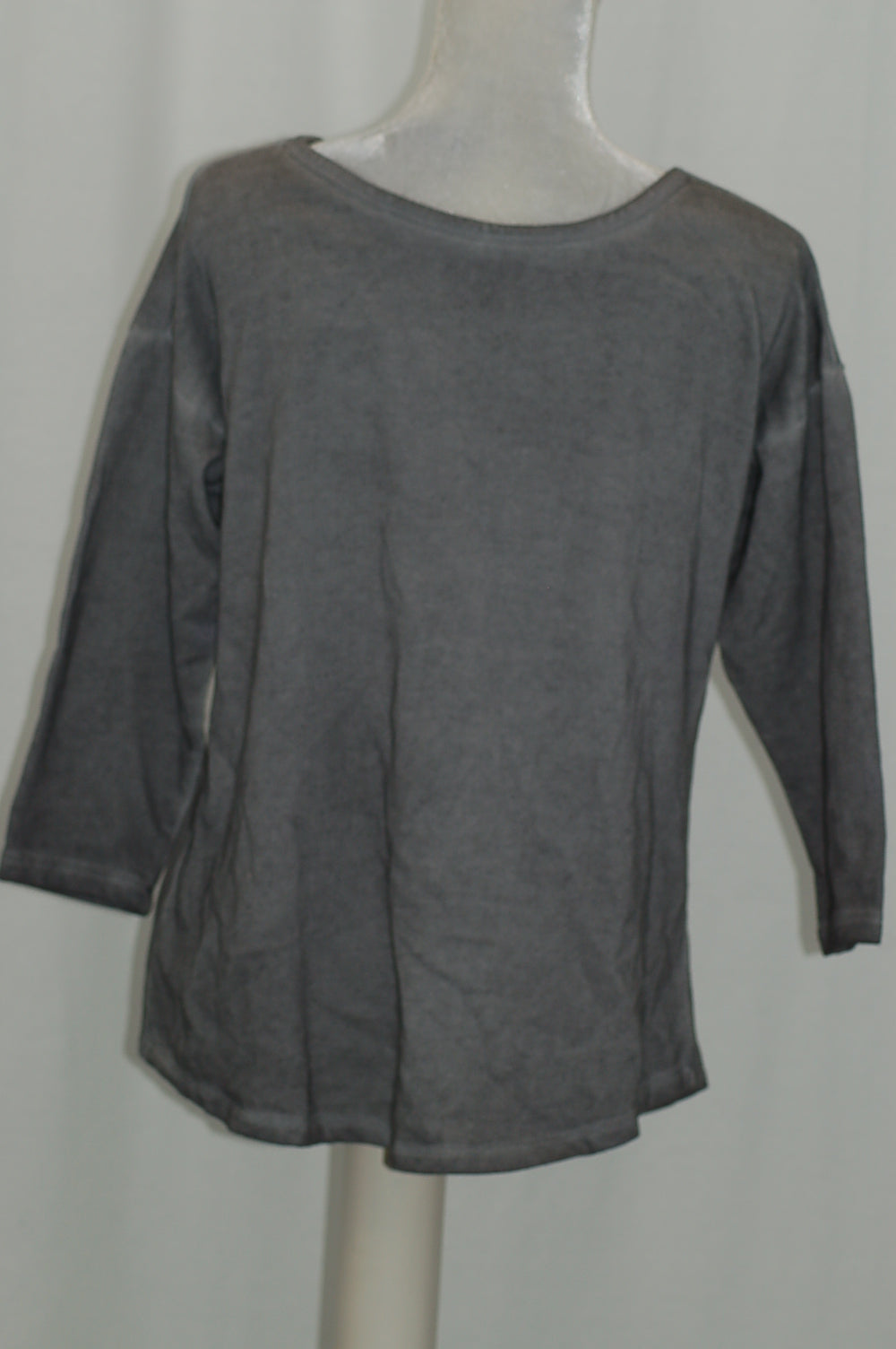 Style Co Tie-Back Top Grey XL