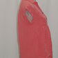 Style Co Pleated Cuffed-Sleeve Top Rose Blossom XS