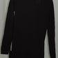 Style Co Long-Sleeve Crew-Neck Sweater Deep Black S
