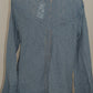 Style Co Cotton Crocheted-Trim Sweater Blue Fog L