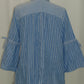 Style Co Cotton Striped Patchwork Shirt Striped Patchwork XL