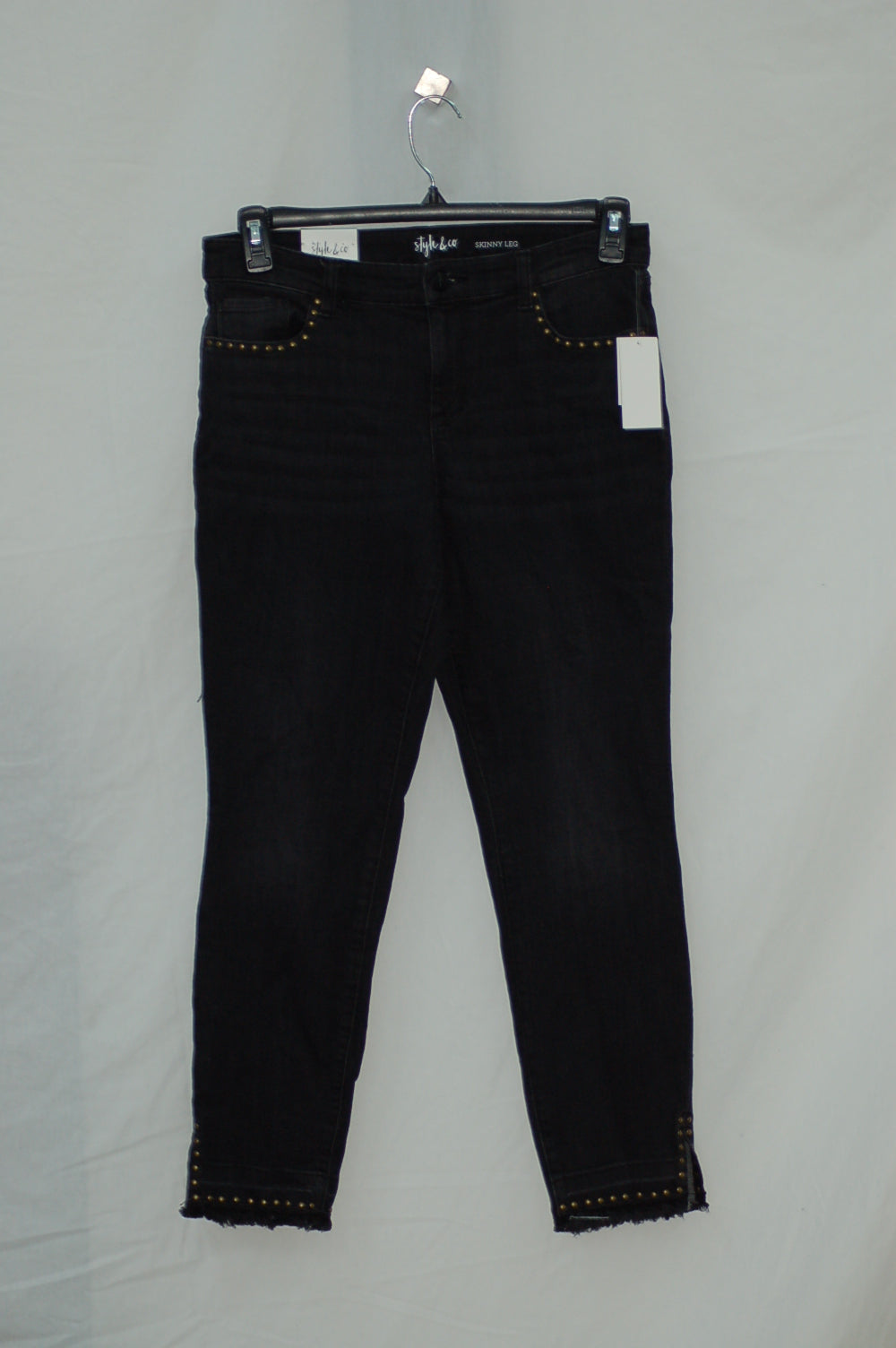 Style Co Studded Skinny Ankle Jeans Houston 12
