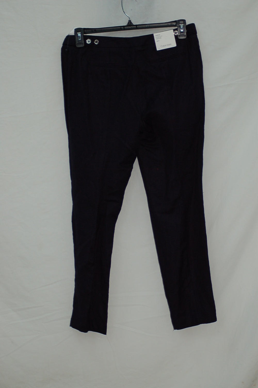CALVIN KLEIN WOMEN'S HIGH LINE JEANS, BLACK, SIZE 8 - NEW WITHOUT TAG 10746