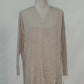 Style & Co. High-Low Over-Sized Tunic Top Hammock Heather XL