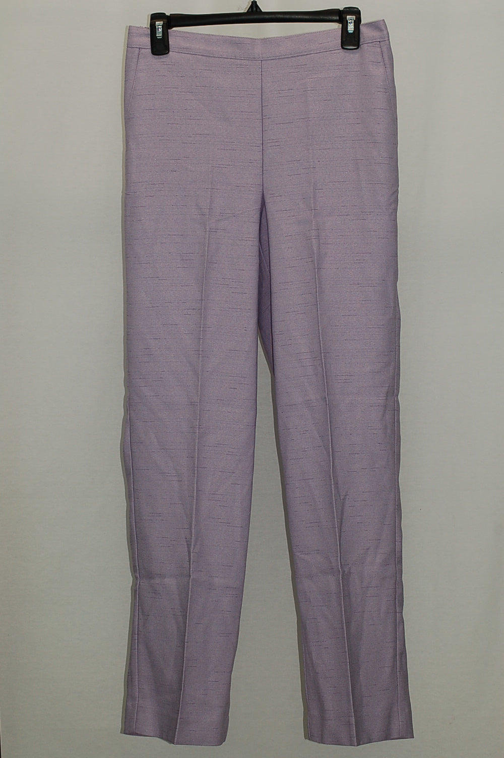 Alfred Dunner Pull-On Flat-Front Pants Lilac 20