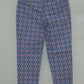 Charter Club Printed Cropped Straight-Leg Pant Modern Blue 12