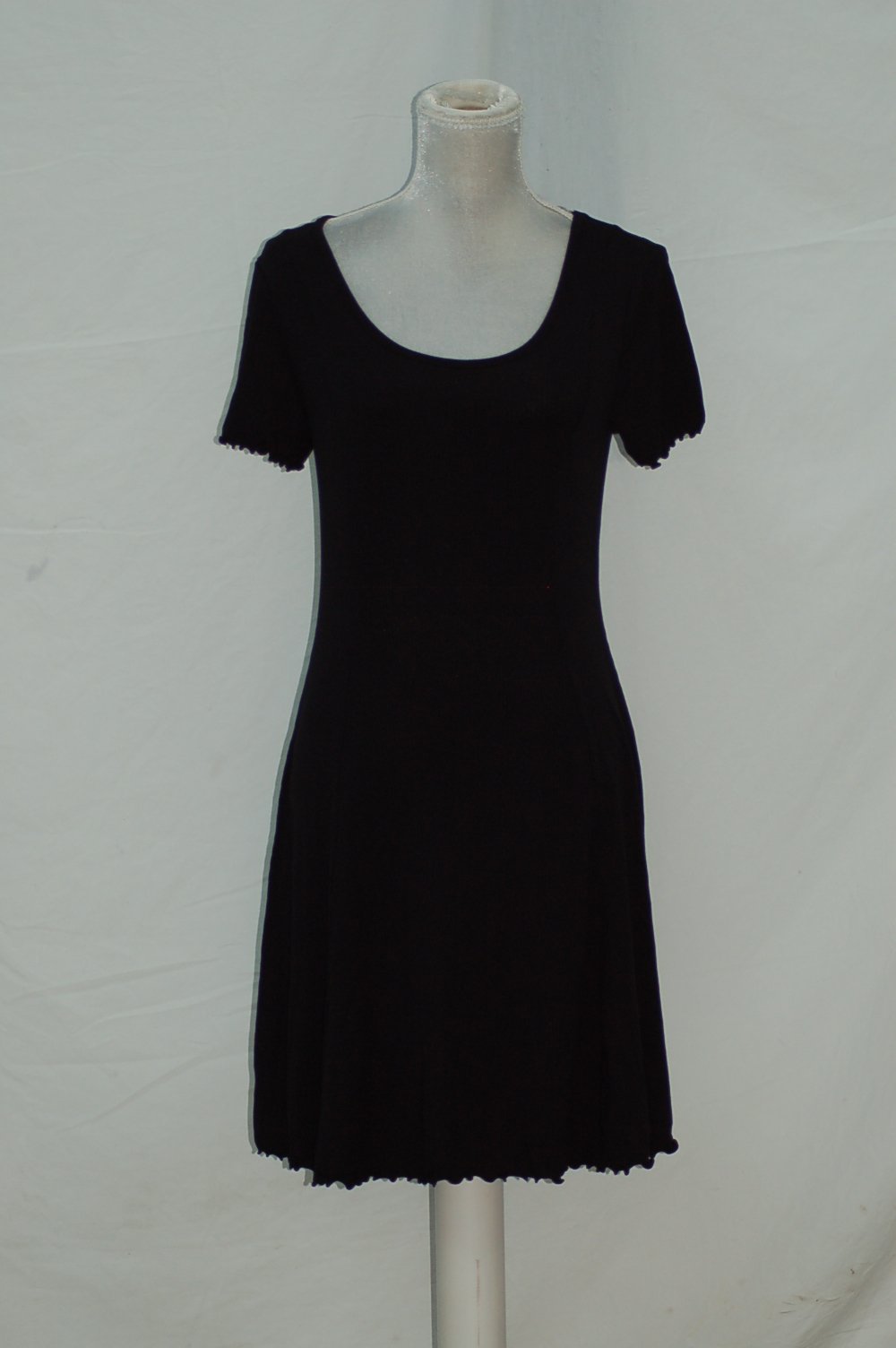 BAR III WOMEN'S SCOOP NECK DRESS, BLACK, MEDIUM - NEW WITHOUT TAG