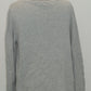 Style Co Embroidered Cotton Sweater Light Grey Combo XL