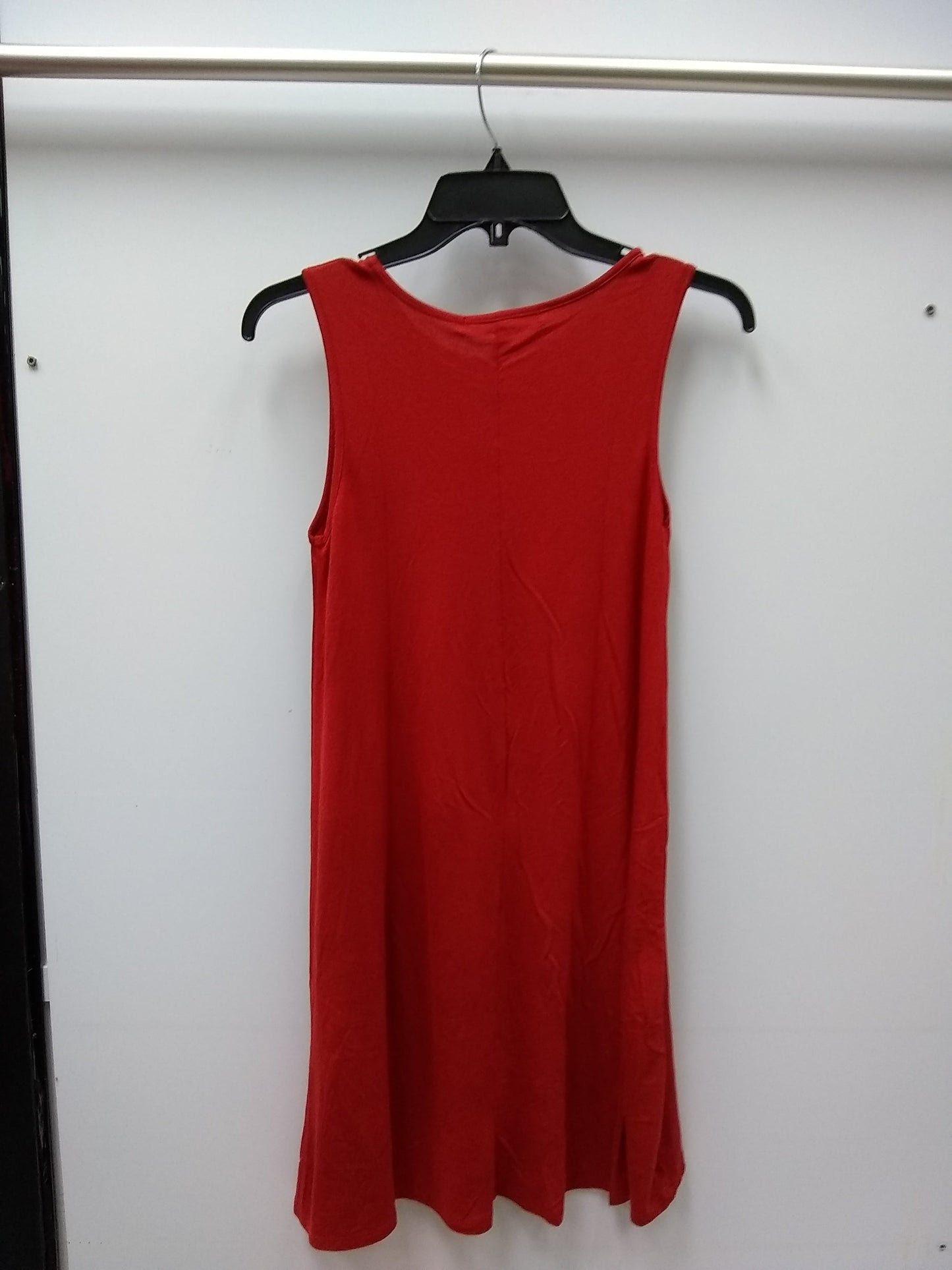One Clothing Juniors Sleeveless A-Line Swing Dress Red XS