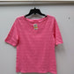Charter Club Womens Top Strawberry Ice SMALL