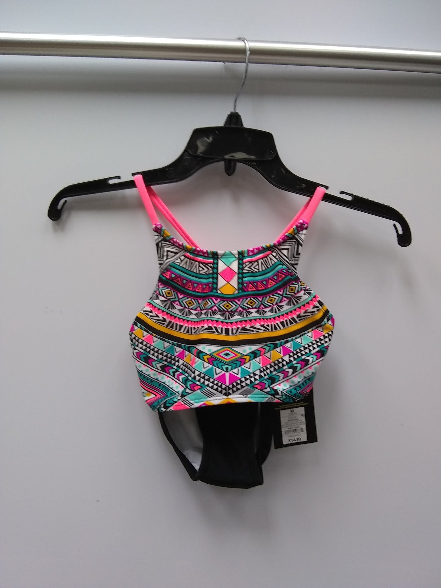 Art class Girls' Aztec Beach Bikini Set Black M