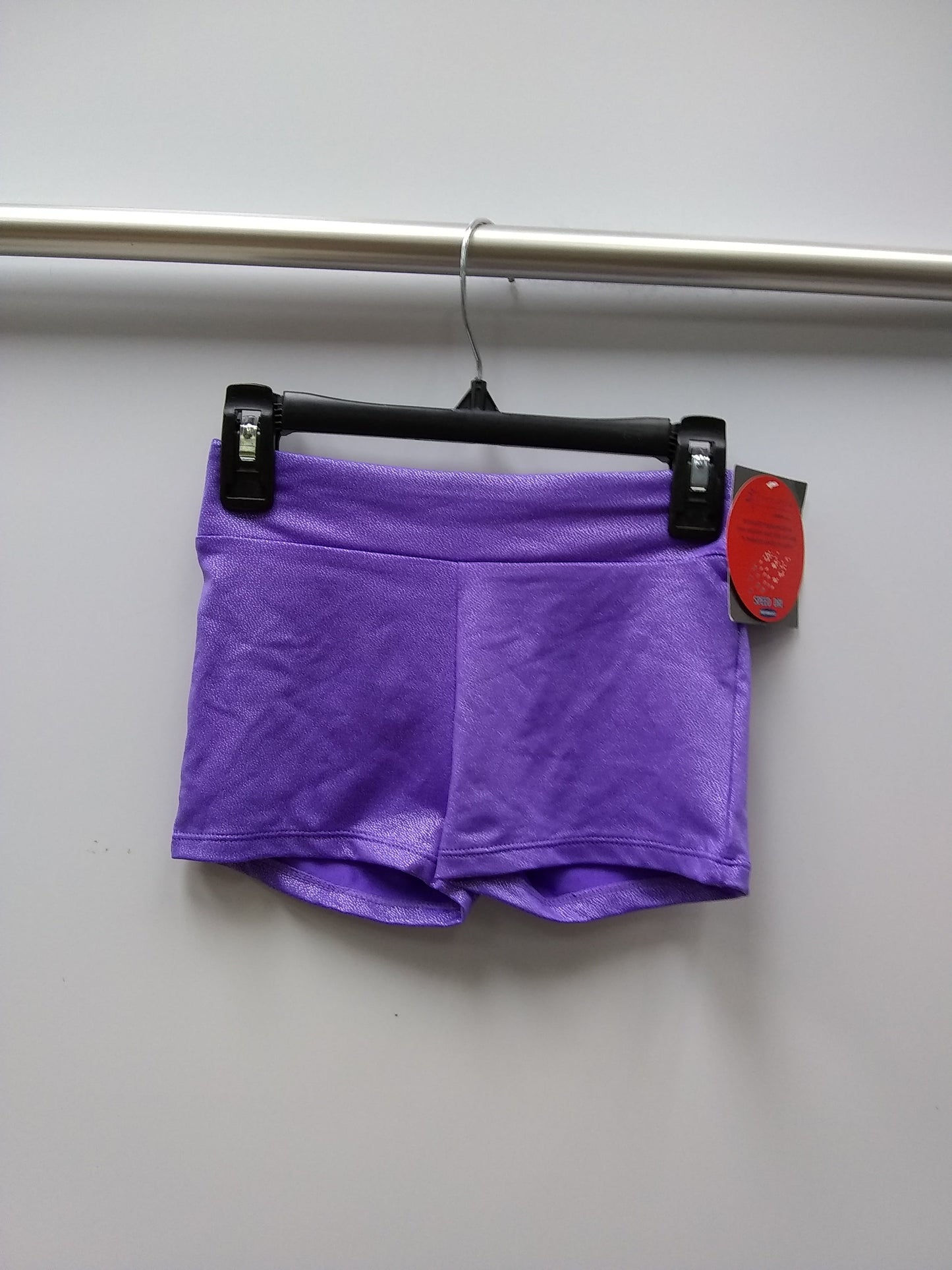 Danskin Girls' Activewear Shorts - Purple M