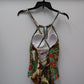 CLEANWATER CROSS BACK PAISLEY PRINT ONE PIECE SWIMSUIT MULTI S