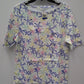 Charter Club Cotton Floral-Print Boat-Neck White Combo XL