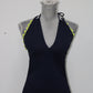 Anne Cole Block Party High-Neck Tankini Navy Medium, -NEW WITHOUT TAG, 11448